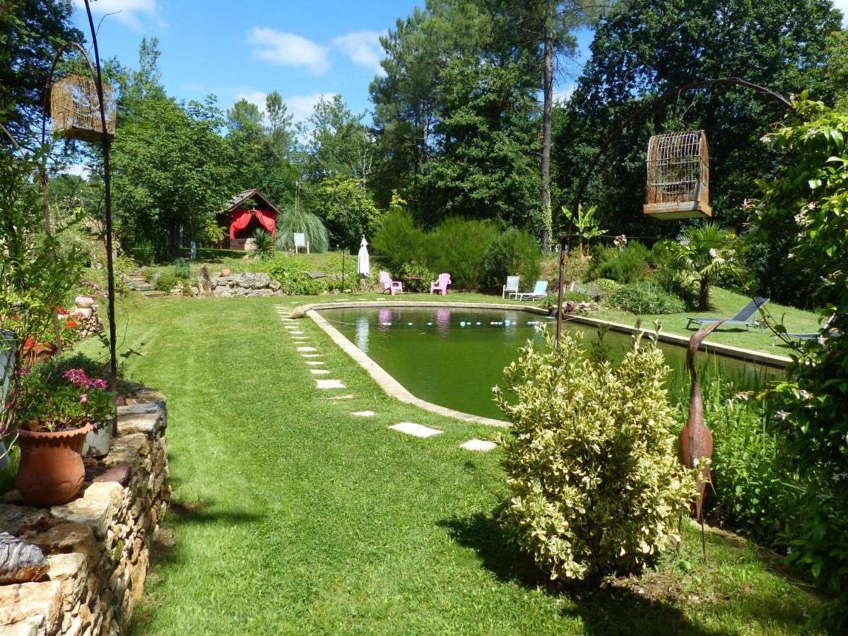 Maison De Charme, Piscine Naturelle Dordogne Perigord Prats-du-Perigord Exterior photo