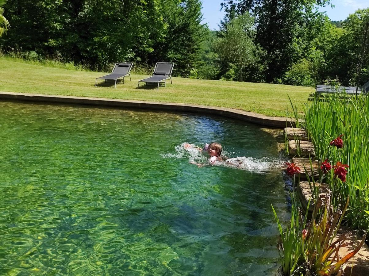Maison De Charme, Piscine Naturelle Dordogne Perigord Prats-du-Perigord Exterior photo